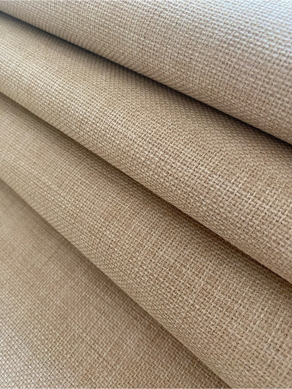 Solarium Fade Resistant Natural Rave Birch Fabric 3 yards New off Bolt